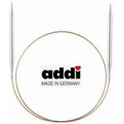 Addi Turbo (silver tips, gold cord) Circular Needles 2mm - 5mm