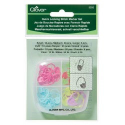 Quick locking stitch marker set 3033