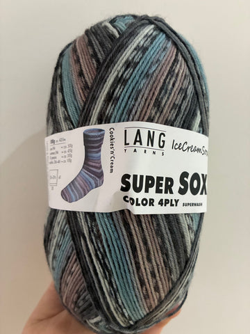 Lang Yarns Super Soxx Color 4ply