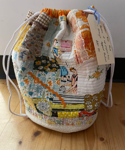 Patch it up - orange topped bucket