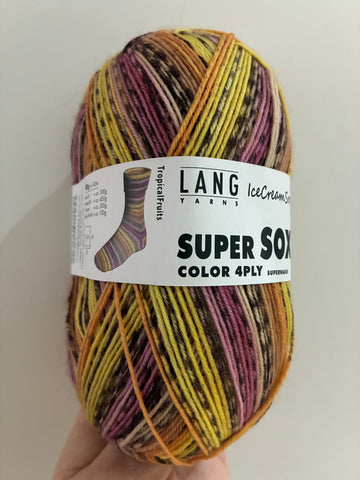 Lang Yarns Super Soxx Color 4ply