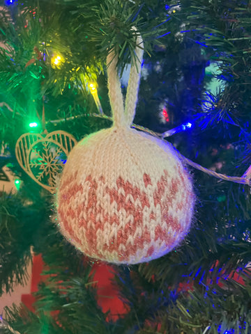 Christmas Colour Work Ornament Class