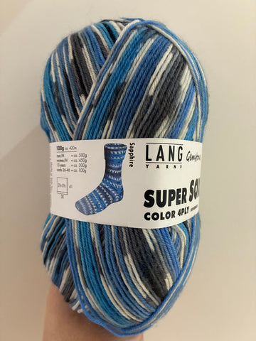 Lang Yarns Super Soxx Color 4ply