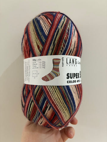 Lang Yarns Super Soxx Color 4ply