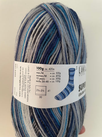 Lang Yarns Super Soxx Color 4ply