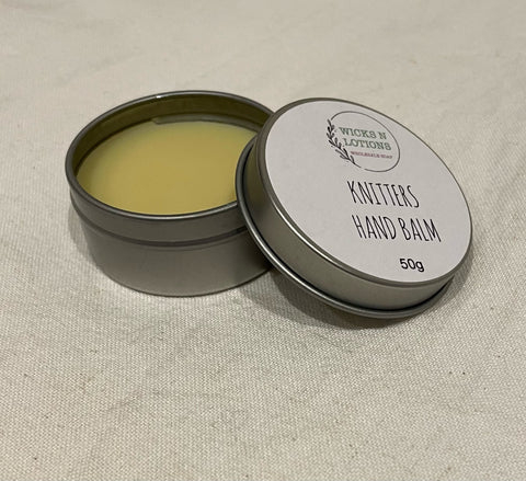 Wicks 'n' Lotions Knitters Hand Balm