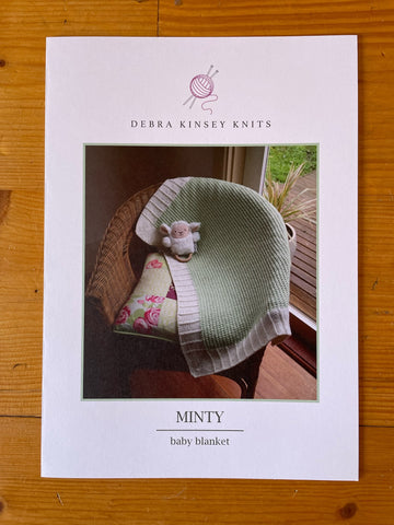 Minty - baby blanket