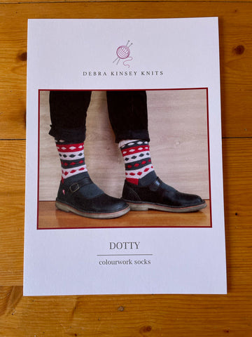 Dotty - colourwork socks