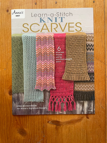 Learn-a-Stitch: Knit Scarves