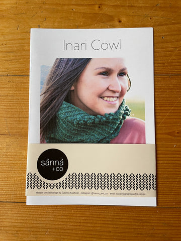 Inari Cowl pattern - 4ply