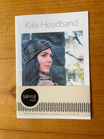 Kiila Headband pattern - 4ply