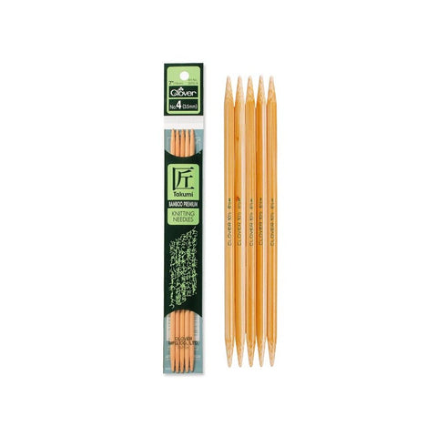 Clover Bamboo Double Pointed Needles (DPNs)